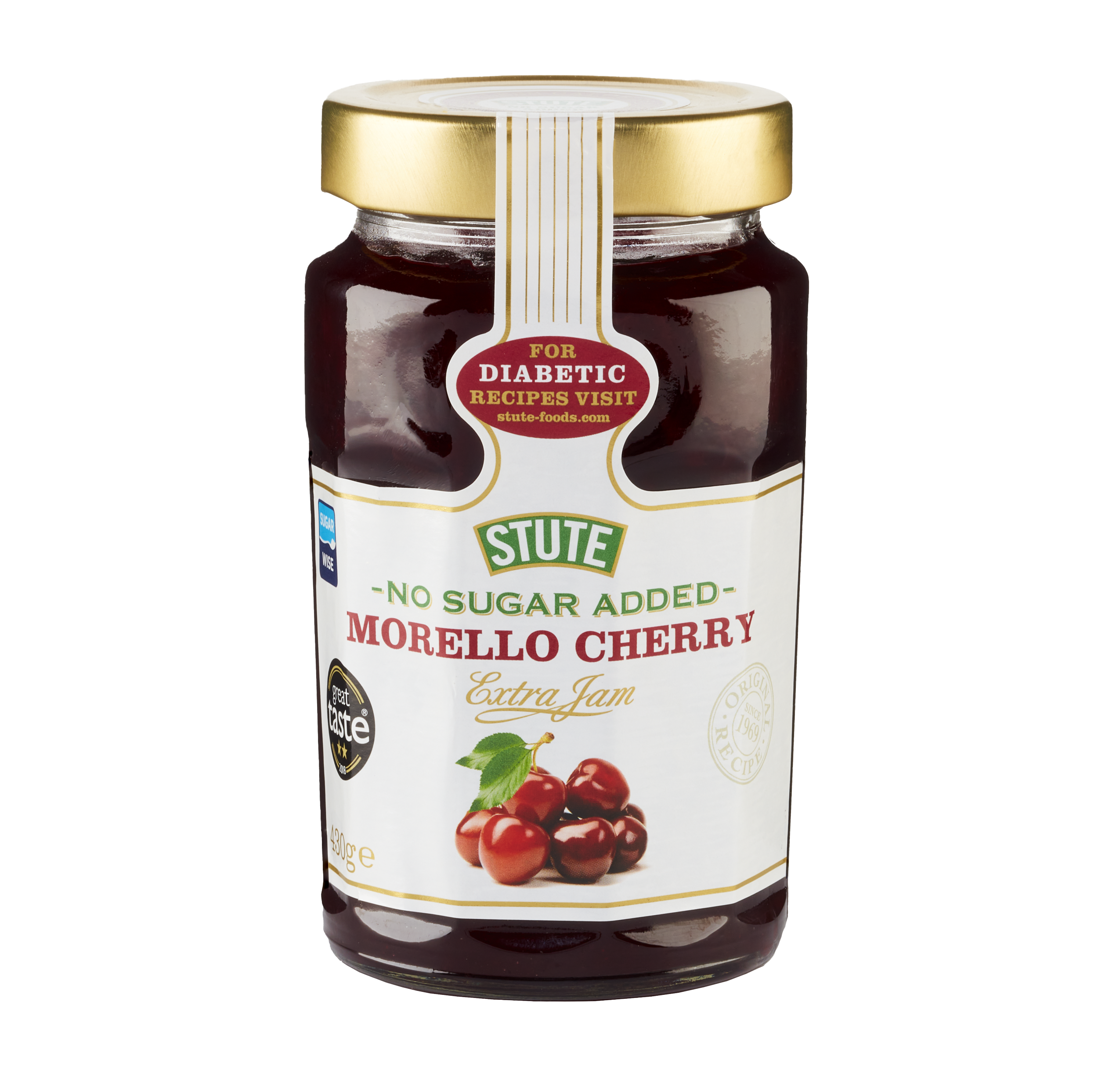 No Sugar Added Morello Cherry Jam
