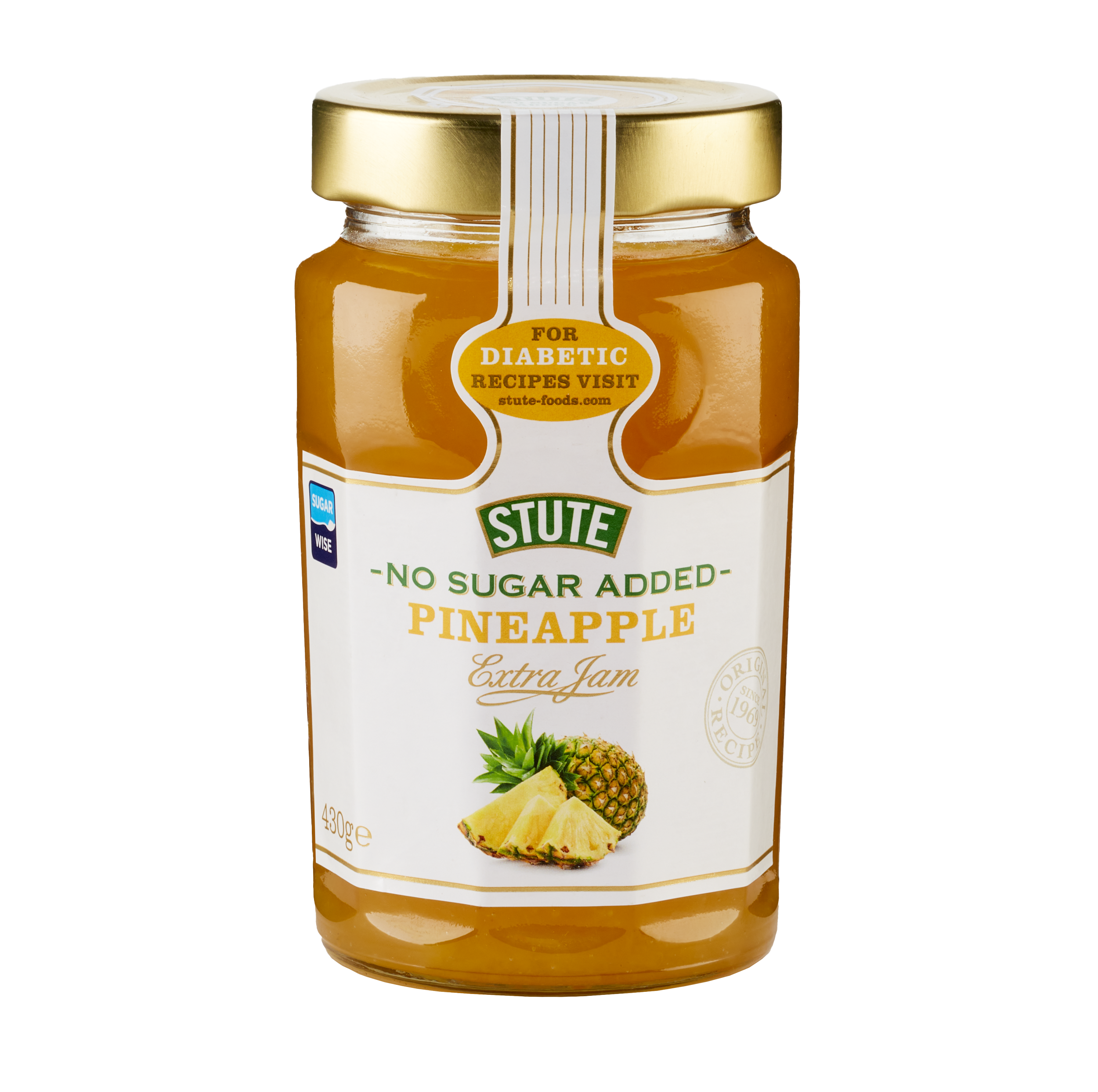 No Sugar Added Pineapple Jam