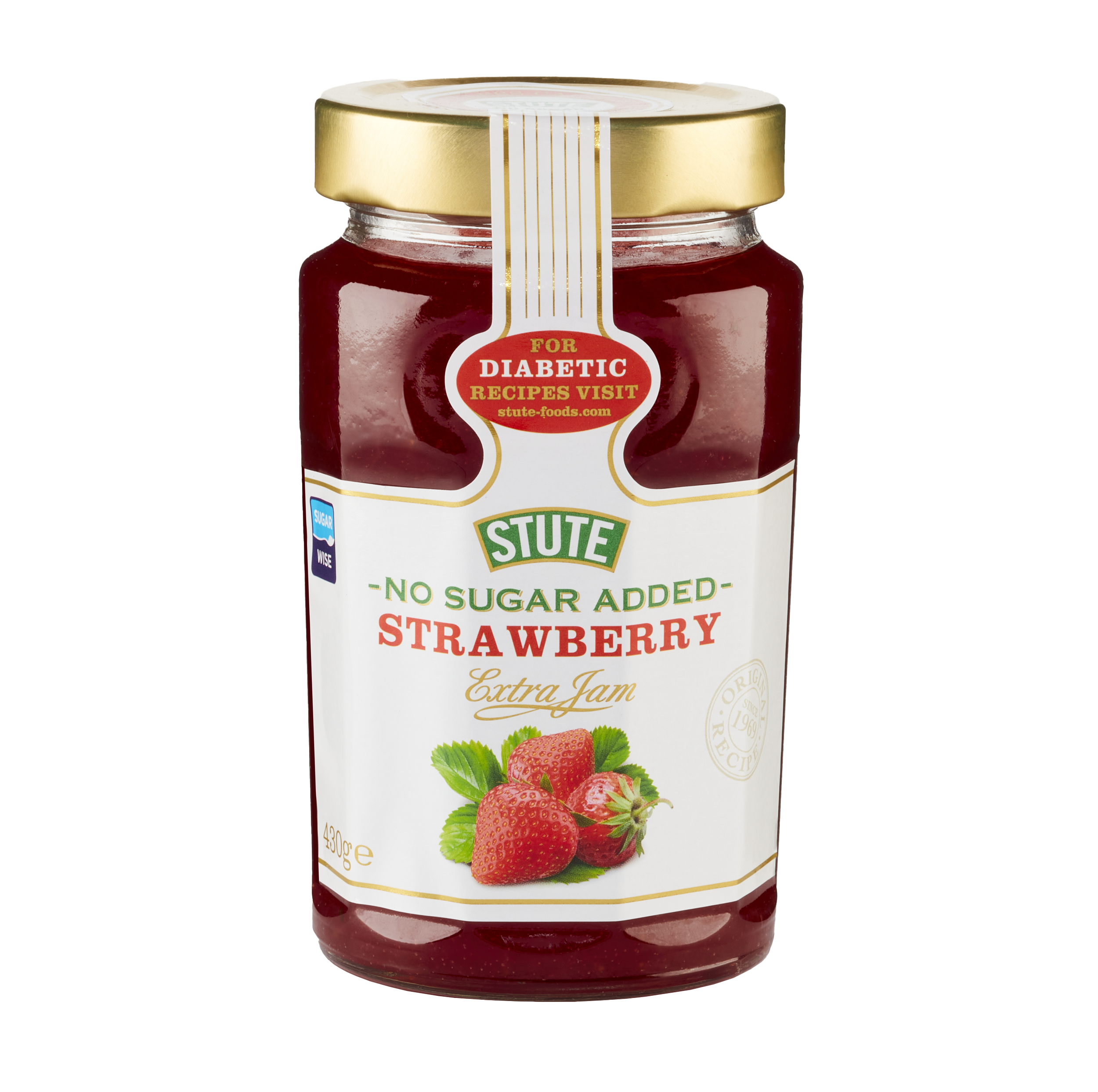 No Sugar Added Strawberry Jam