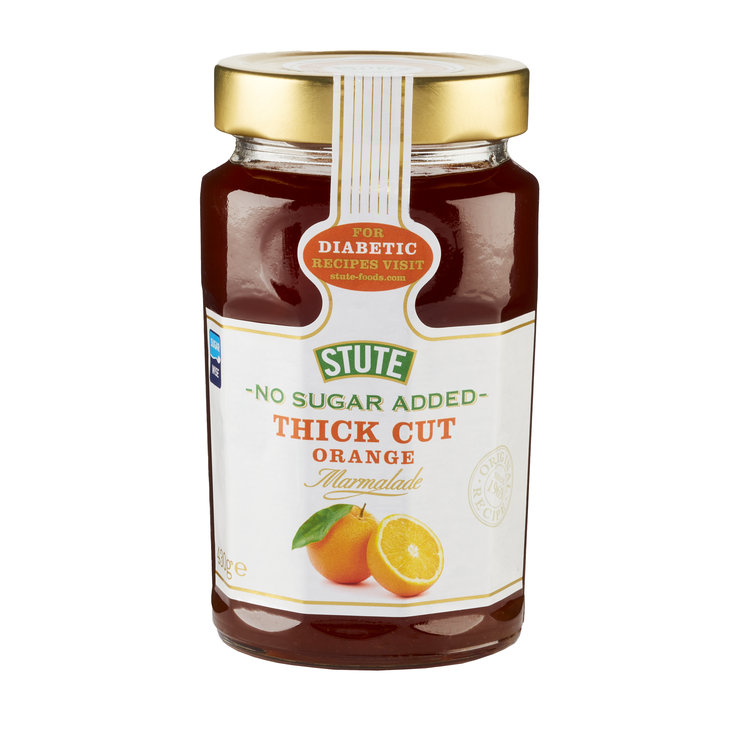 No Sugar Added Thick Cut Orange Marmalade
