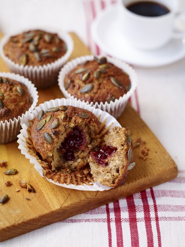 Fruit & Nut Breakfast Muffins